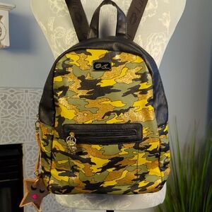Betsey Johnson Camouflage Backpack Bag